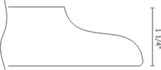 Regular Ogee Countertop Edge